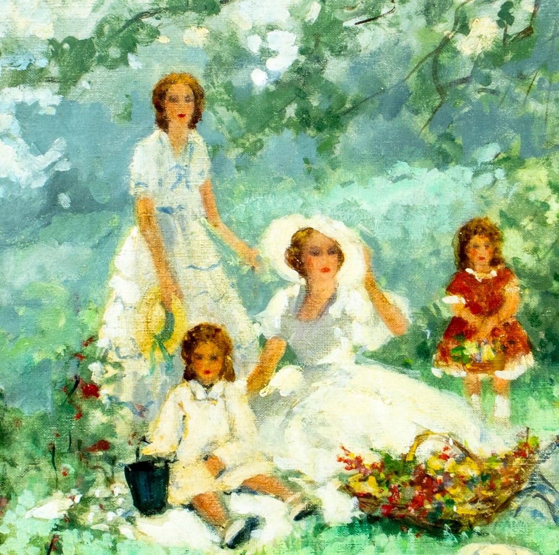 Suzanne Demarest (US,France,1900-1985) oil painting - 6