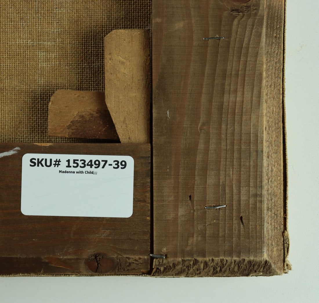 Antique 19C European oil painting AFTER Nicolo Barabino - 10