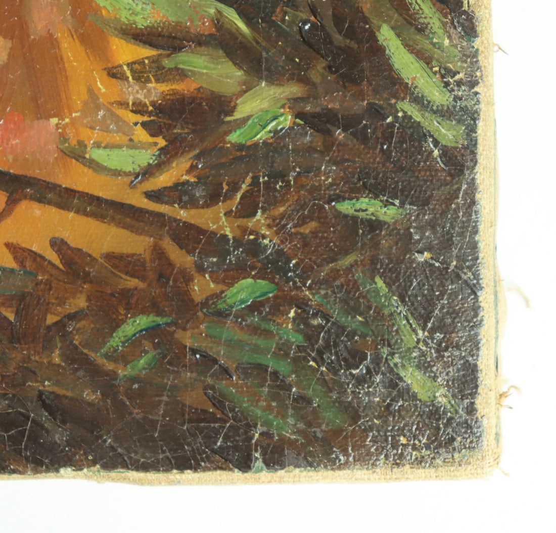 Antique 19C European oil painting AFTER Nicolo Barabino - 9