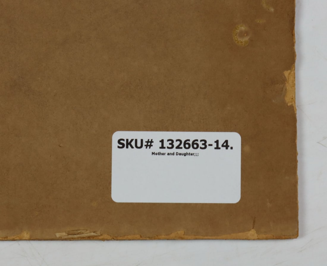 Antique 19C European oil painting - 10