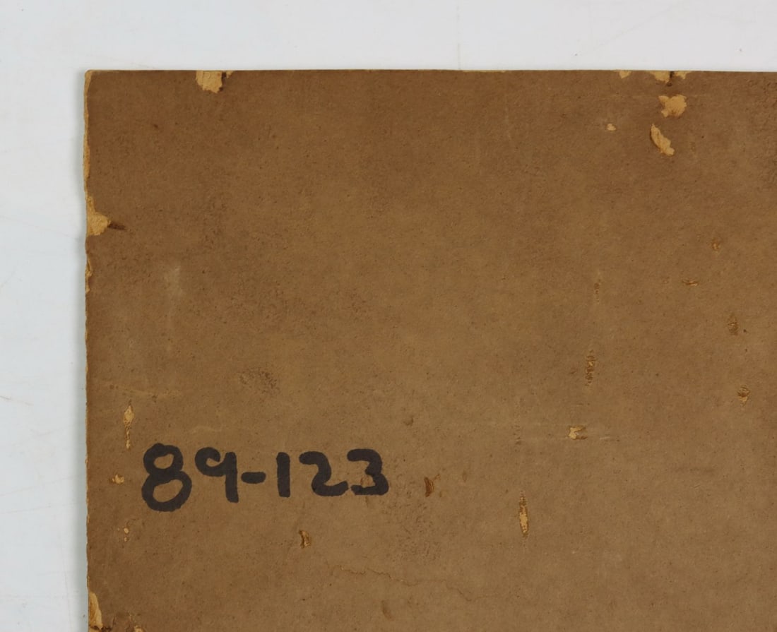 Antique 19C European oil painting - 11