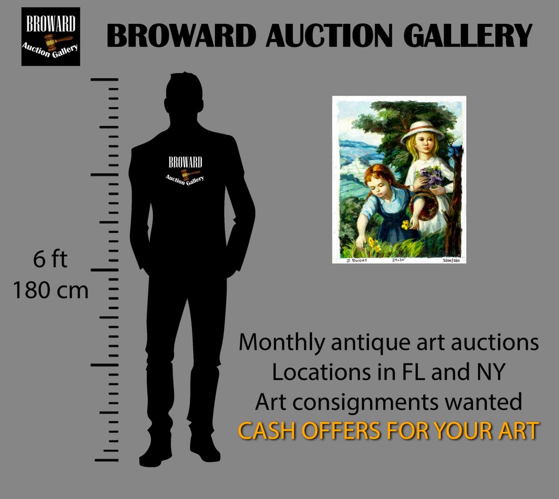 Jose Buigas (Spain,1927-?) oil painting - 2