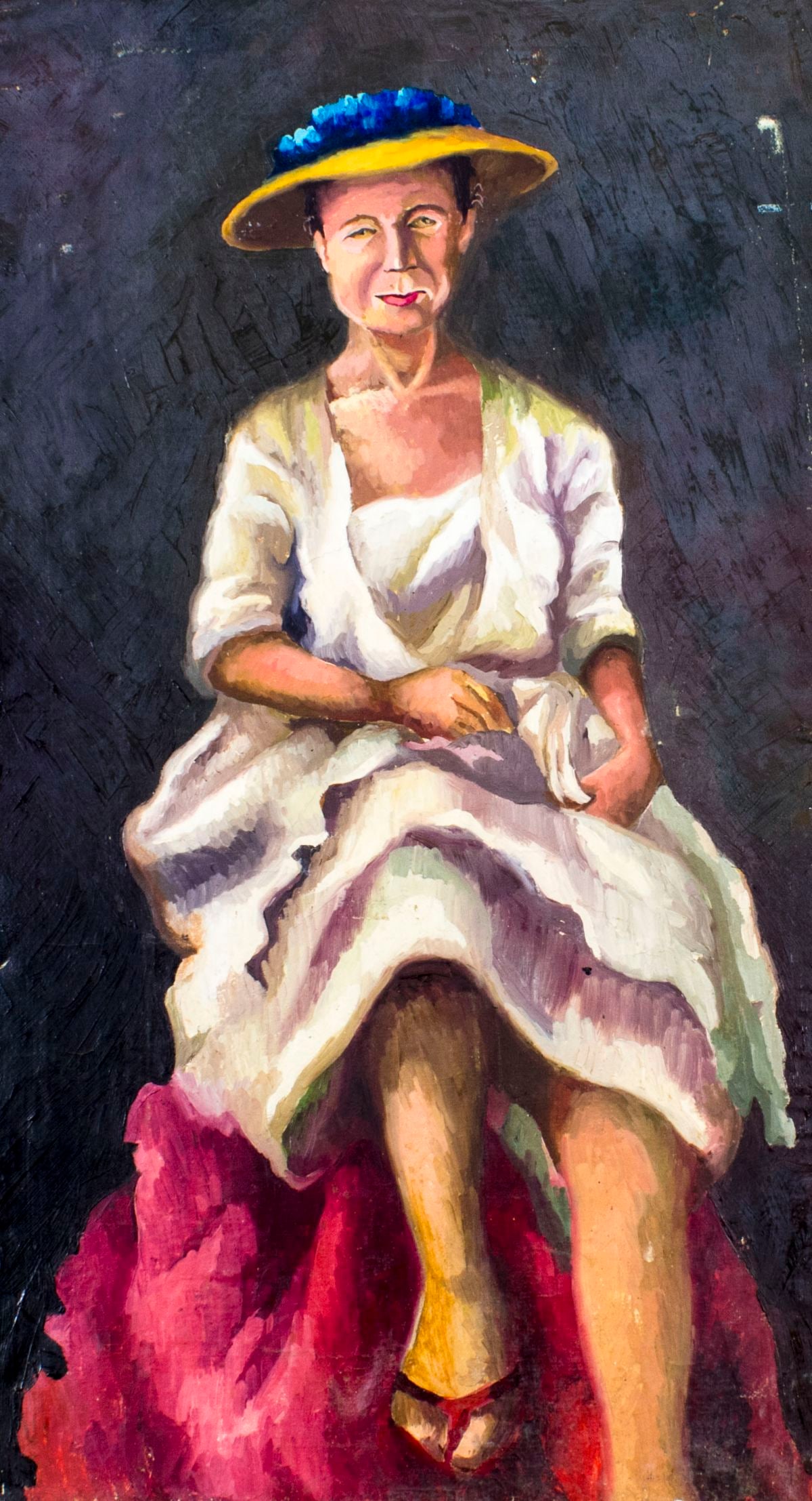 Keith Kerton Lewin (NY,Jamaica,1931-?) oil painting (1 of 12)