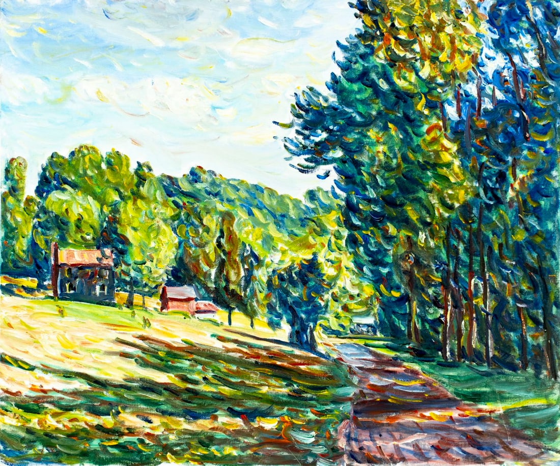 Edmund F Jordan Jr (PA,?-2017) oil painting - 3