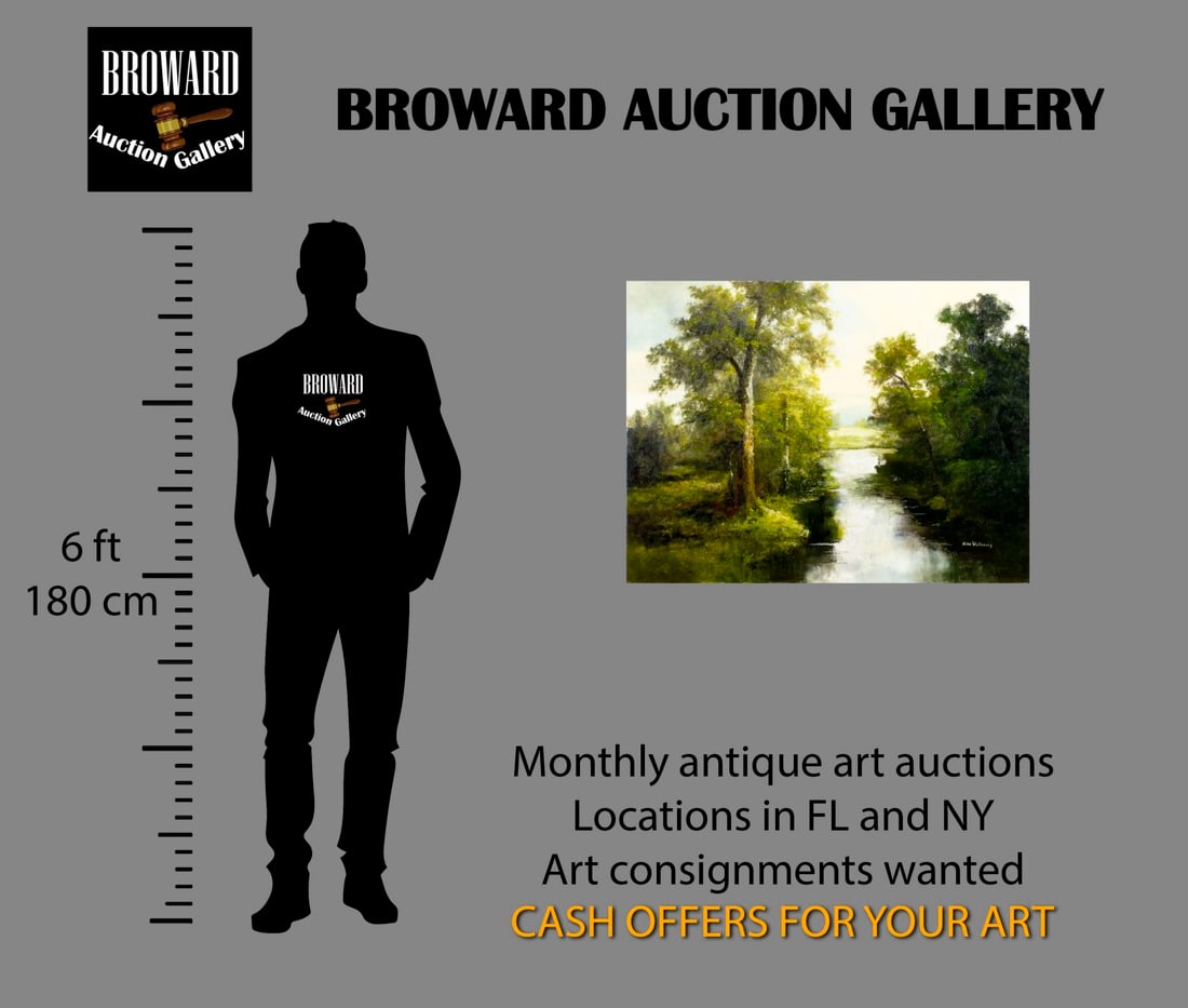 Ron Williams (TN,1947-2016) oil painting - 2