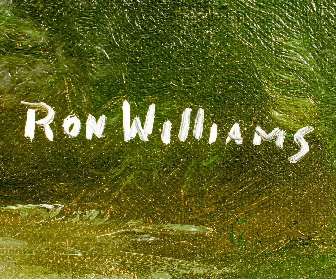 Ron Williams (TN,1947-2016) oil painting - 4