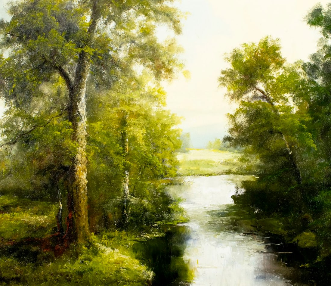 Ron Williams (TN,1947-2016) oil painting - 5