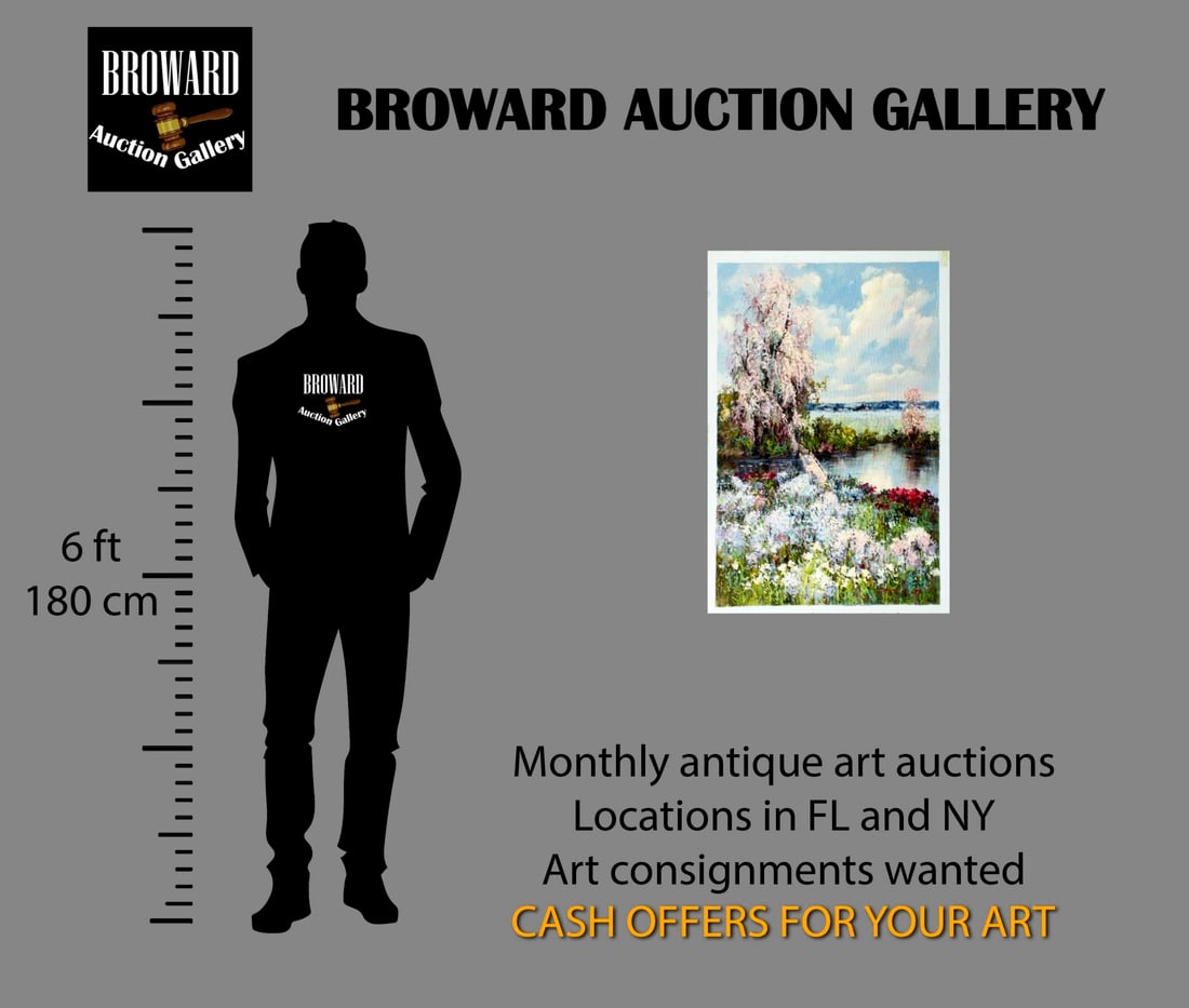 Sang M Lee (South Korea,US,b 1949) oil painting - 2