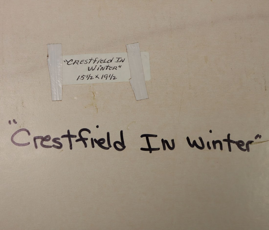 Jack Coggins (NY,PA,UK,1911-2006) pastel painting - 13