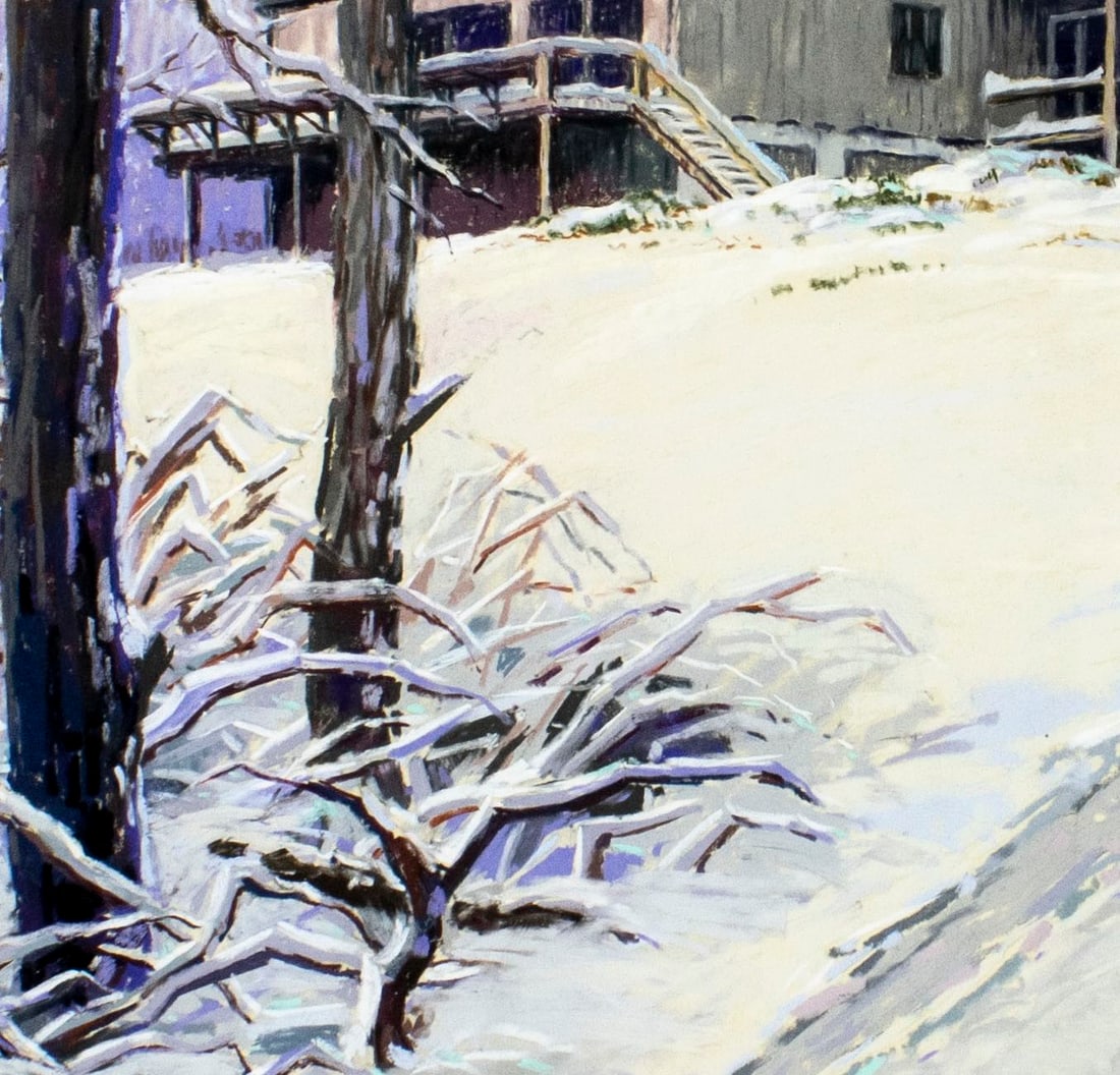 Jack Coggins (NY,PA,UK,1911-2006) pastel painting - 6