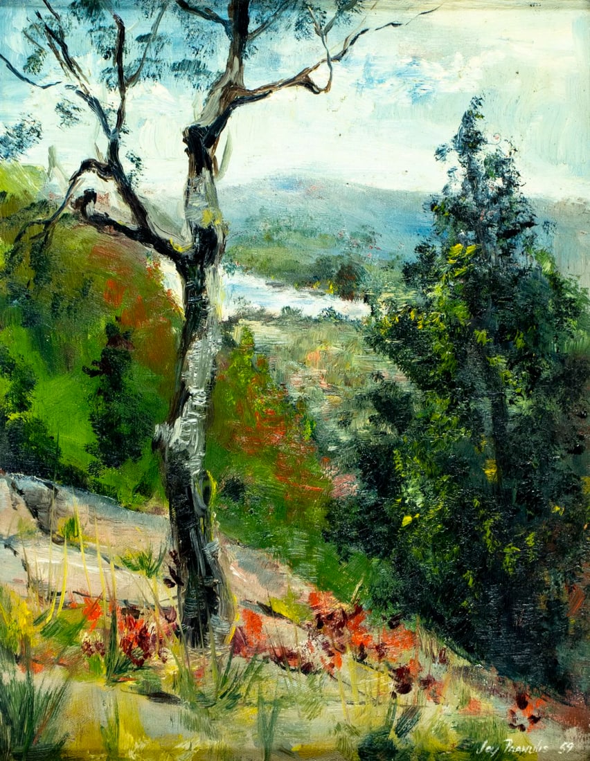 Joy Pranulis (US,mid 20C) oil painting (1 of 12)