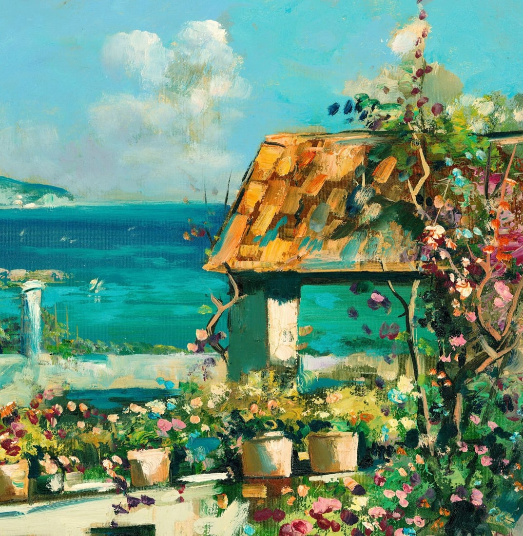 L Criscuolo (Italy,20C) oil painting - 6