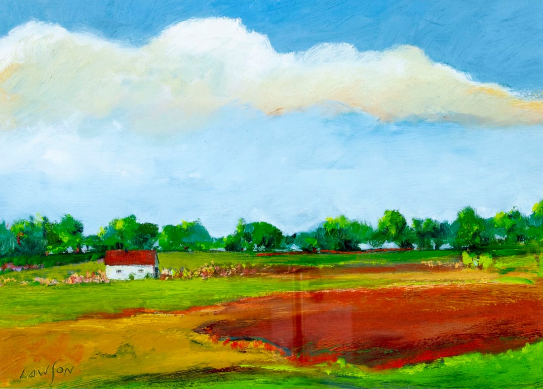 Lawson (US,20C) oil painting (1 of 10)