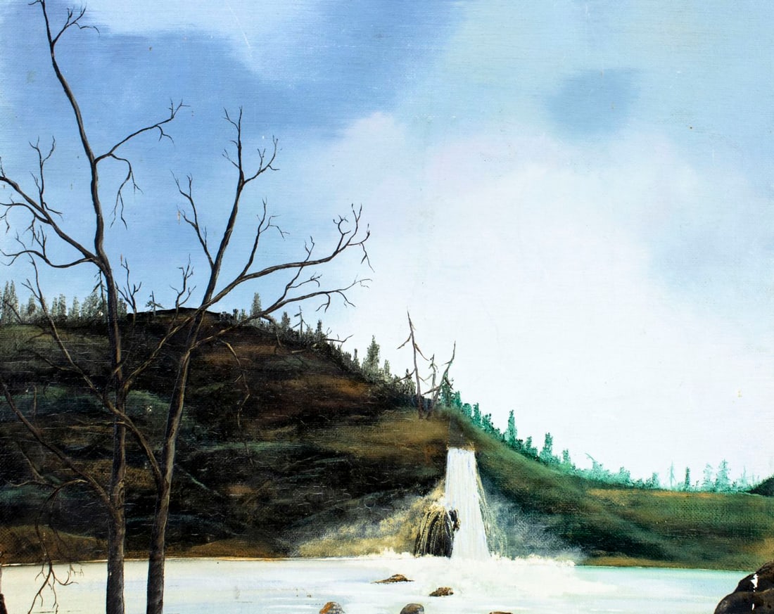 B Lutz (US,20C) oil painting - 5