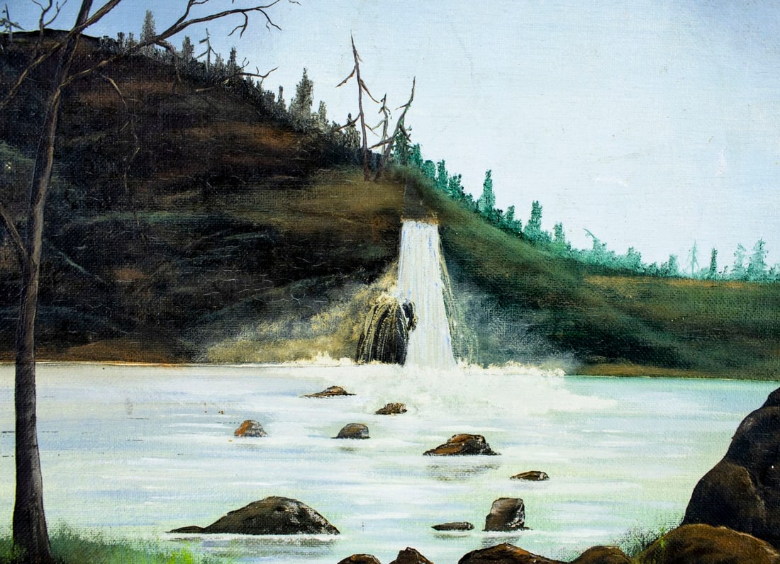 B Lutz (US,20C) oil painting - 6