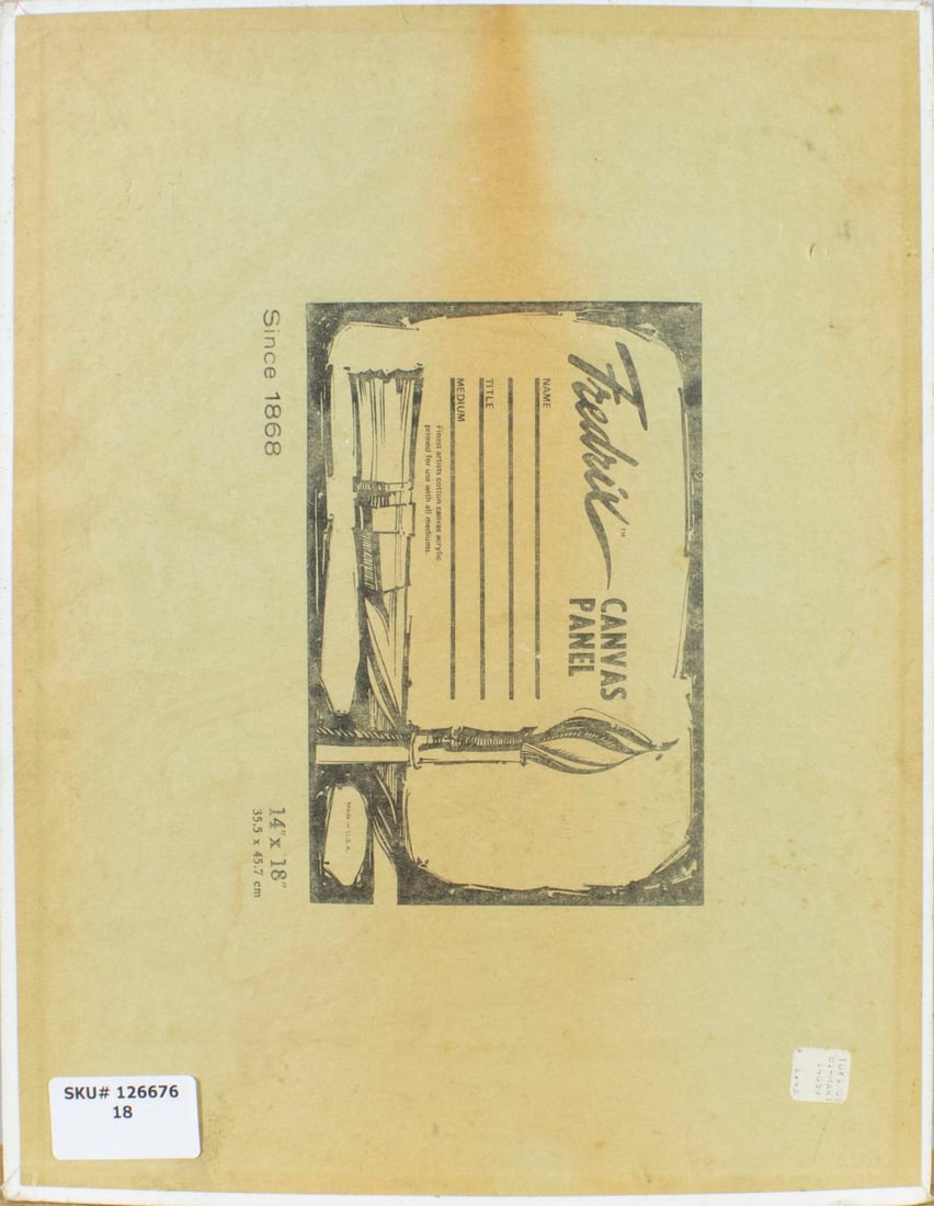 B Lutz (US,20C) oil painting - 7