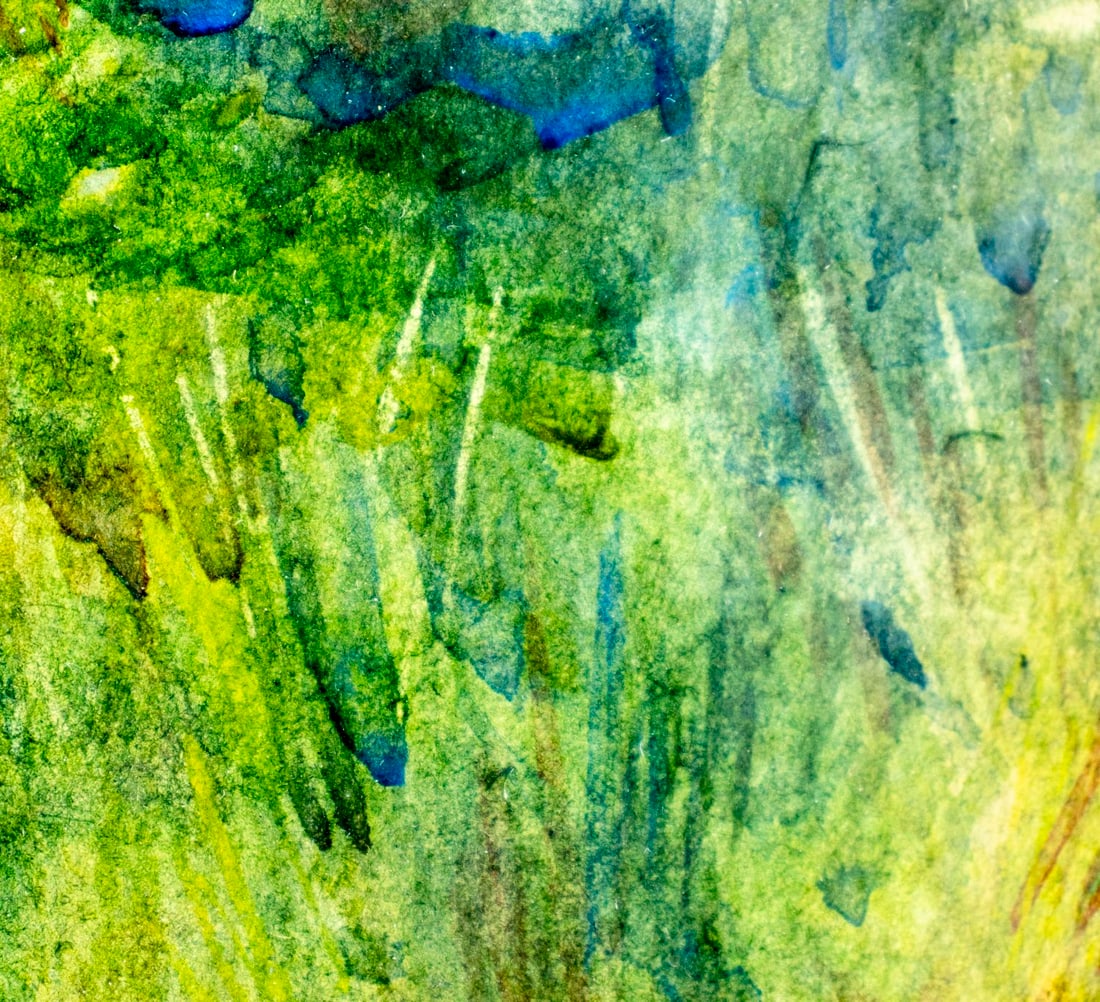 Andrew Adie Dalglish (UK,fl.1867-1904) watercolor painting antique - 8