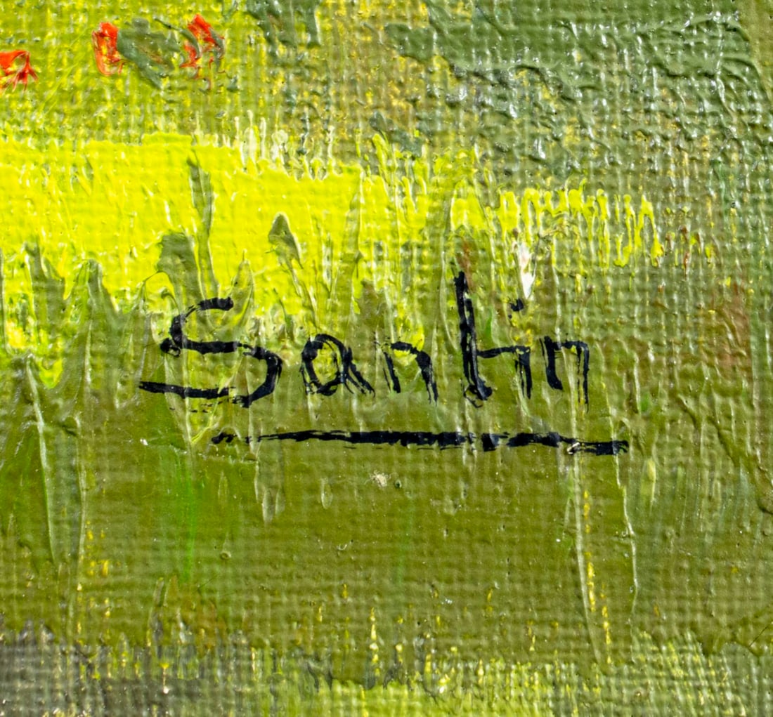 L Santin (Europe,20C) oil painting - 4