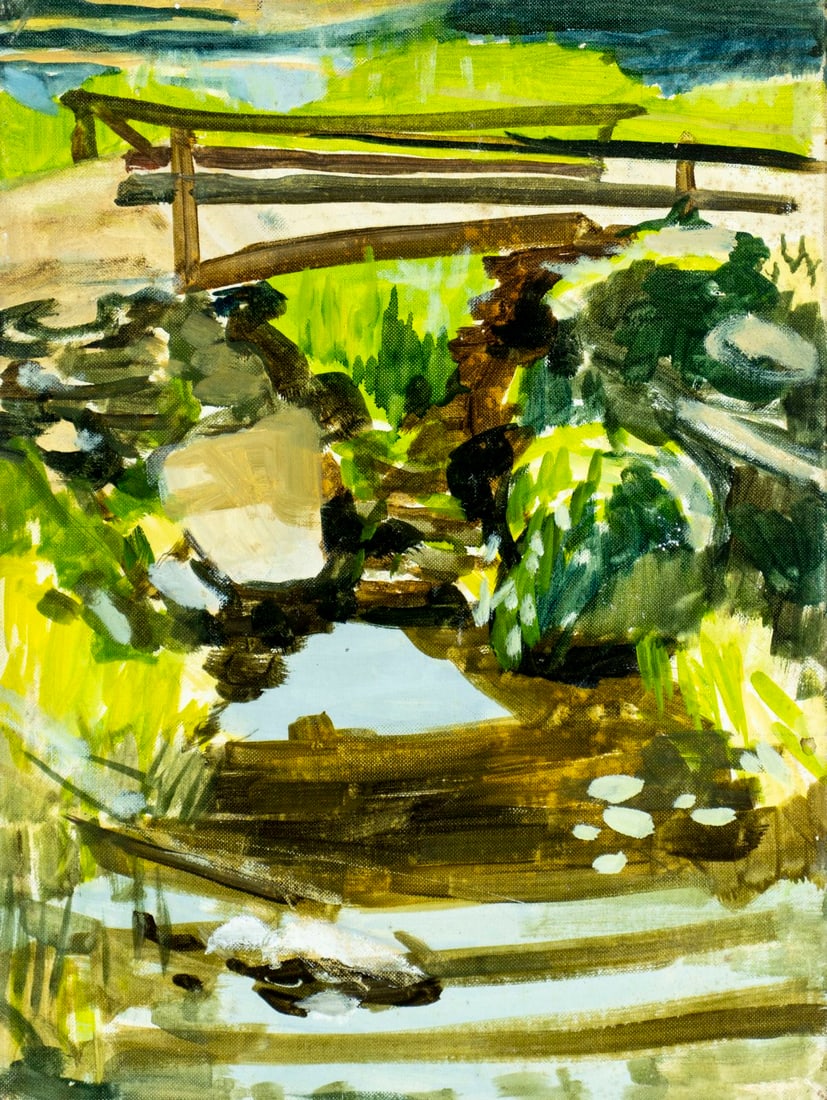 Robert Angeloch (NY,1922-2011) oil painting - 3