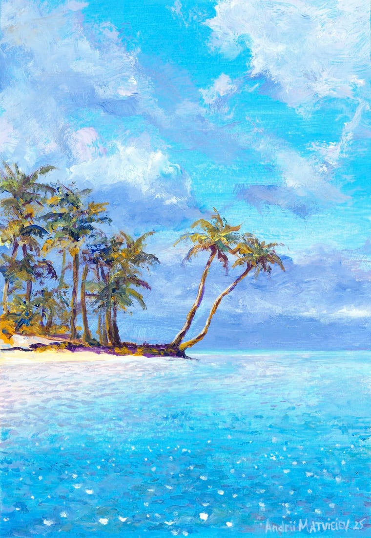 Andriy Matveiev (Ukraine,b 1988) oil painting (1 of 12)