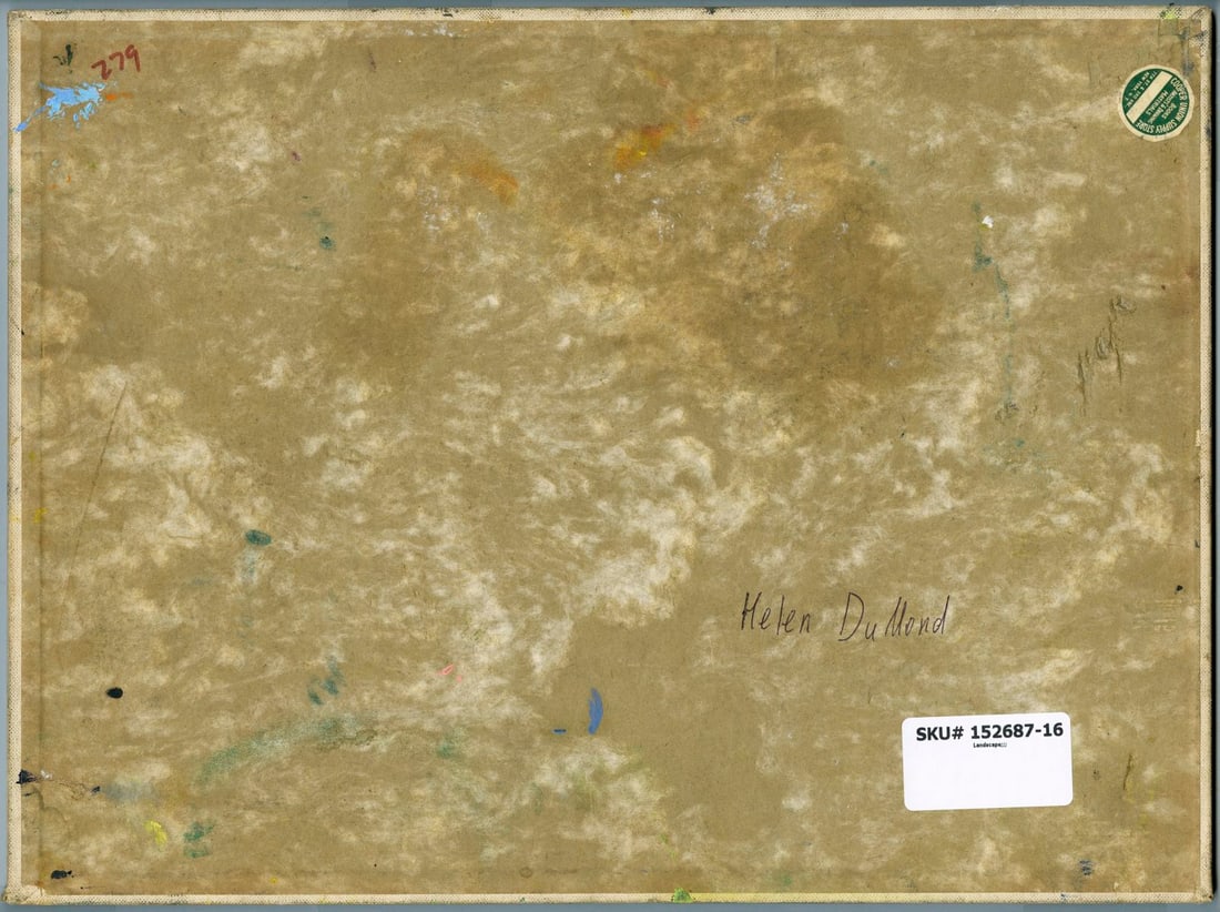 Helen DuMond (NY,CA,OR,1872-1968) oil painting - 8