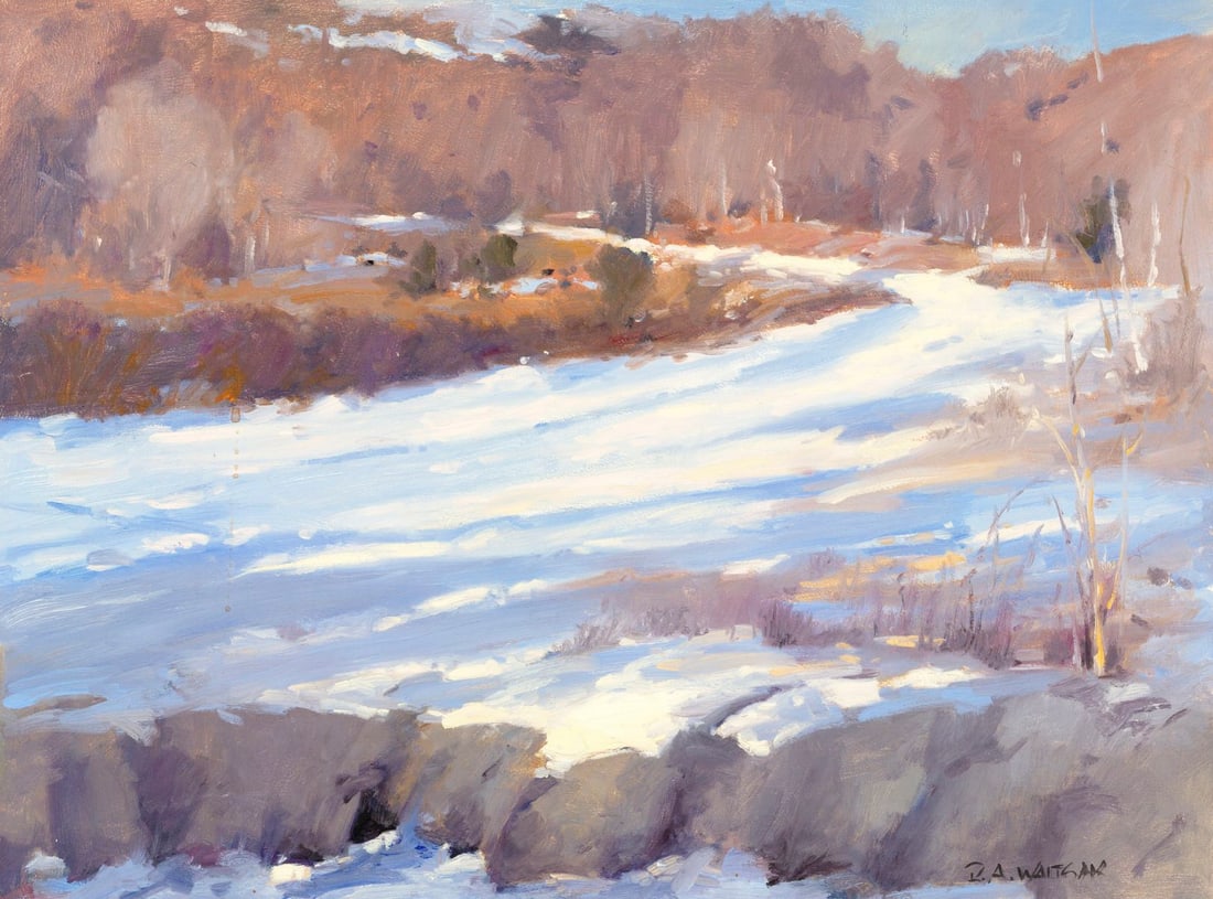 Robert Waltsak (NJ,b 1944) oil painting (1 of 12)