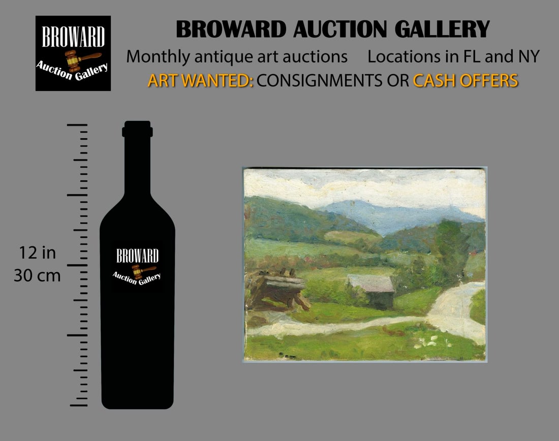 Helen DuMond (NY,CA,OR,1872-1968) oil painting - 2