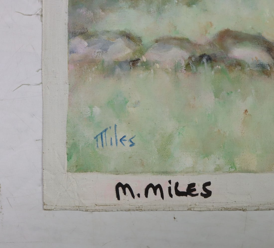 Matthew Miles (NY,1924-?) oil painting - 10