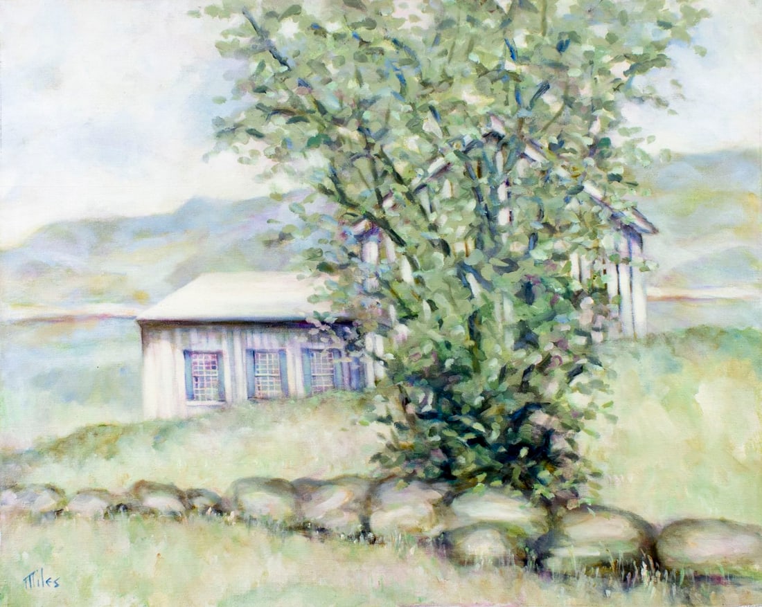 Matthew Miles (NY,1924-?) oil painting (1 of 13)