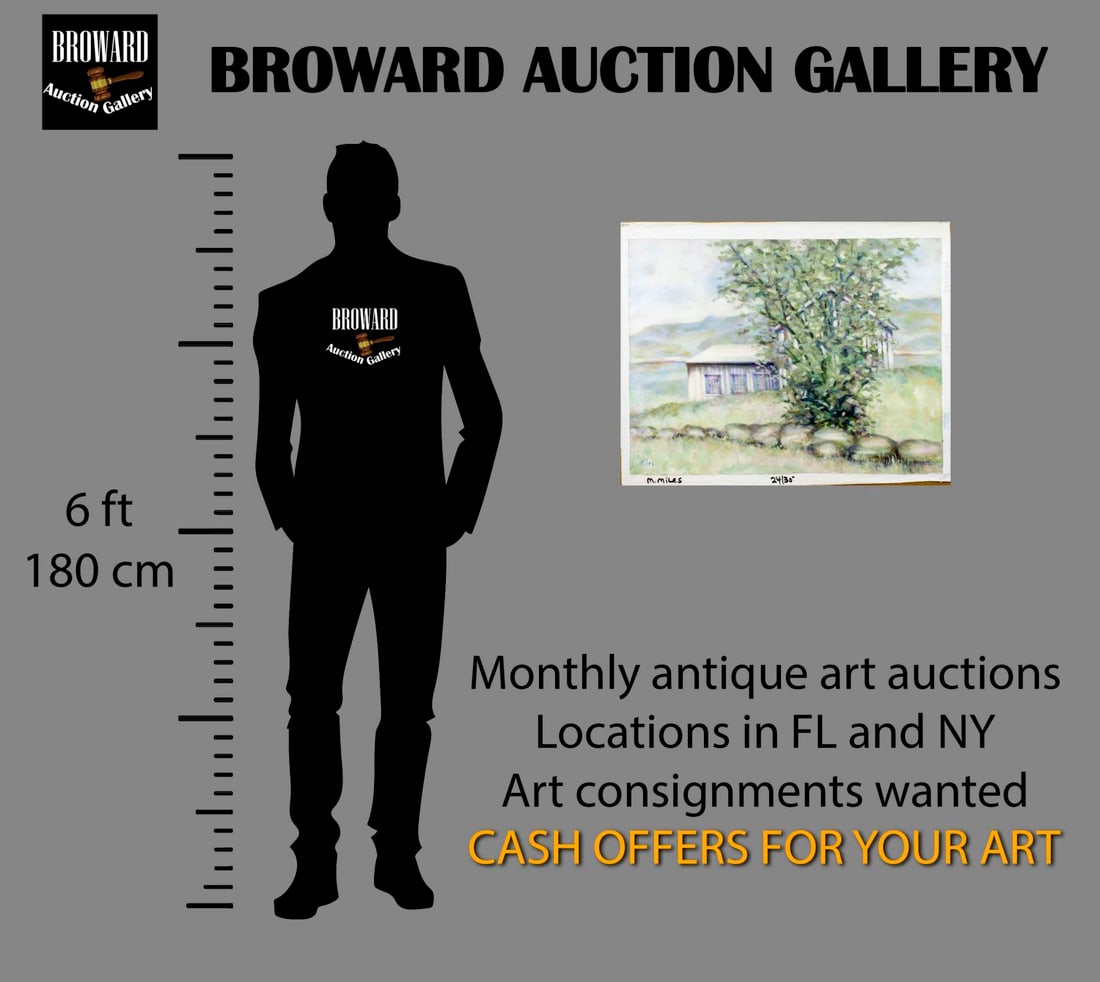 Matthew Miles (NY,1924-?) oil painting - 2