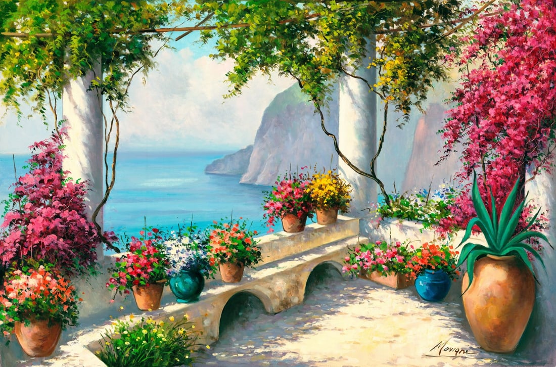 Mariani (Italy,20C) oil painting (1 of 11)