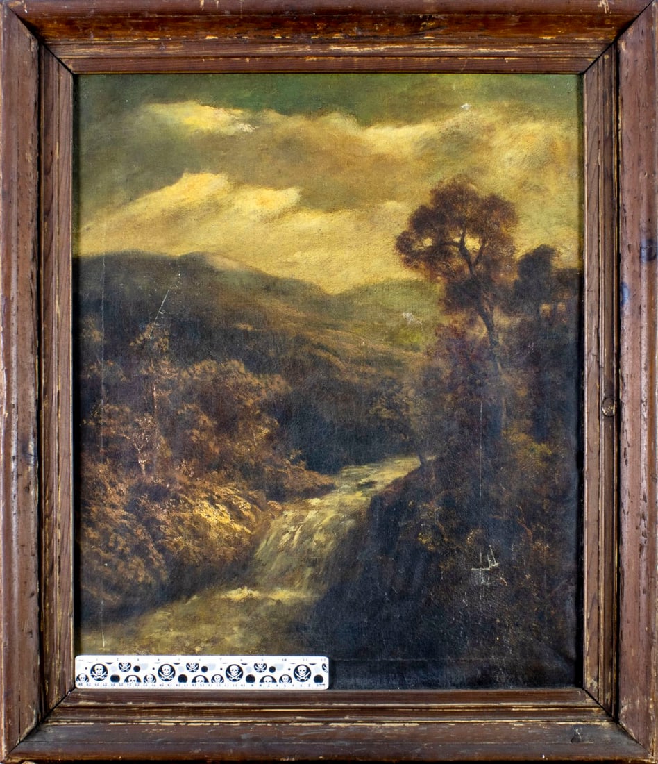 Thomas Griffin (PA,NY,MD,1858-1918) oil painting antique - 2