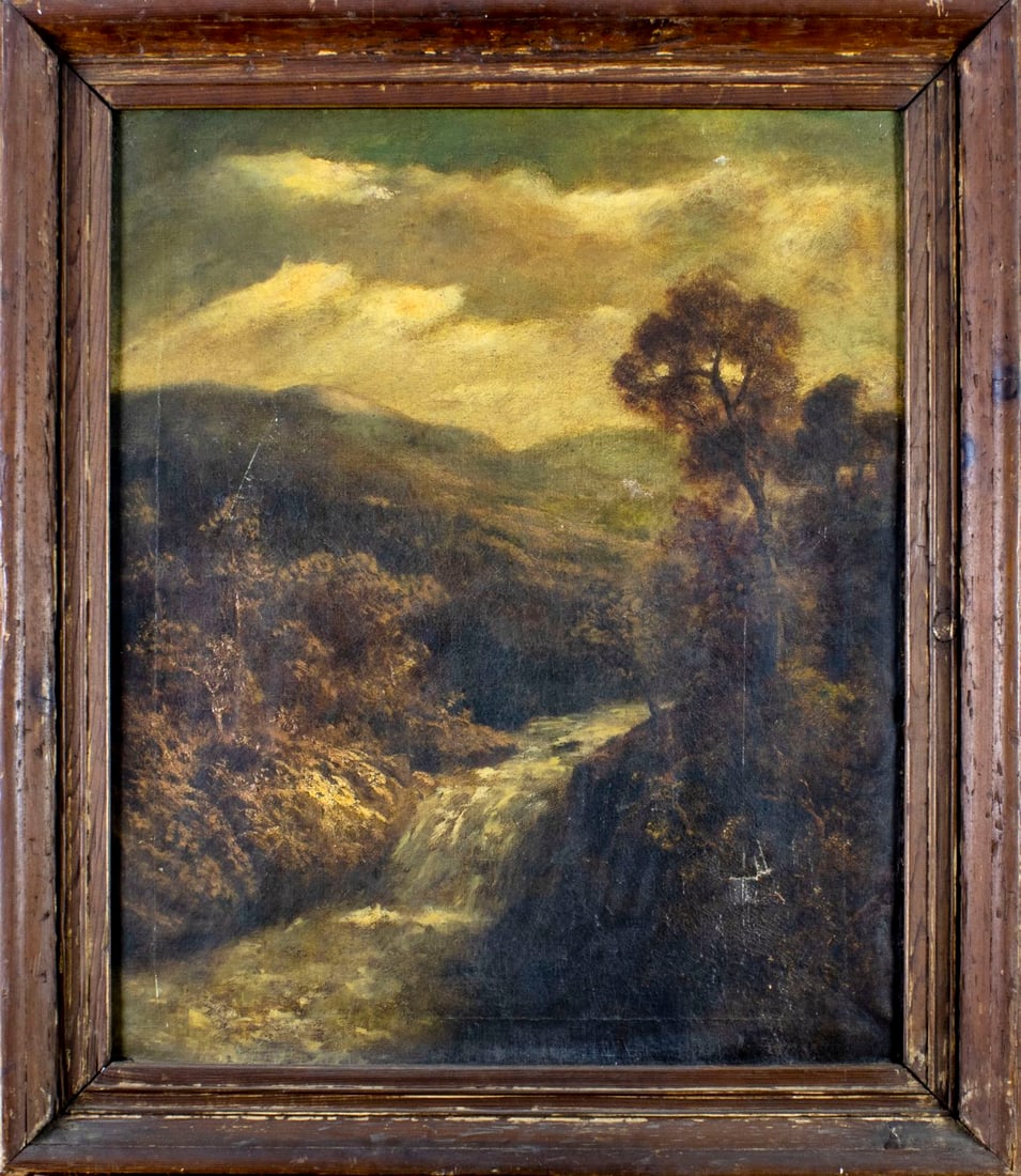 Thomas Griffin (PA,NY,MD,1858-1918) oil painting antique - 3
