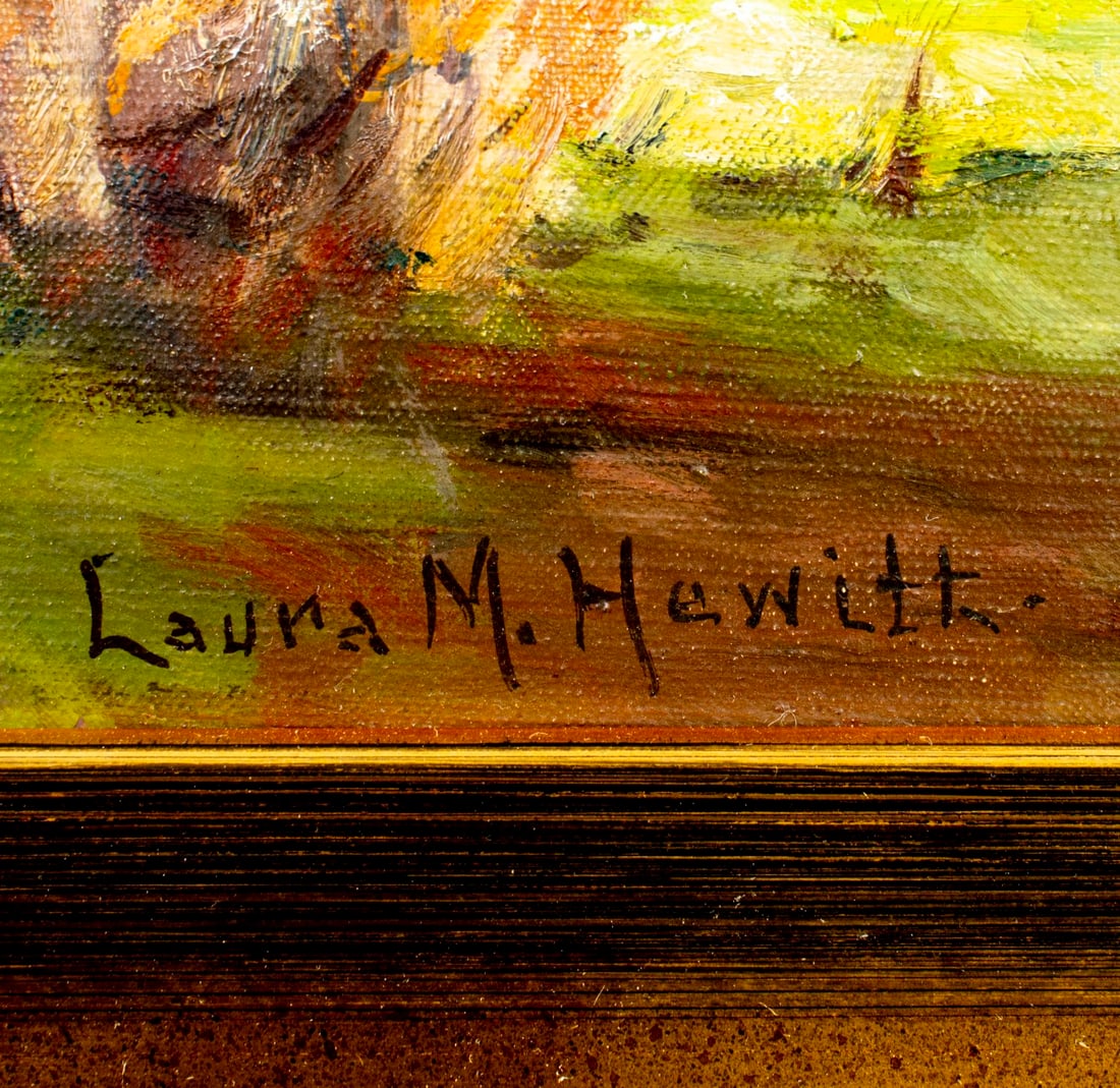 Laura Hewitt (UK,CA,1897-1978) oil painting - 4