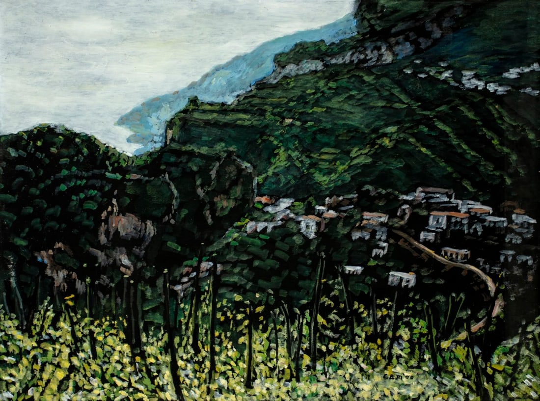 Evelyn Metzger (NY,Brazil,1911-2007) oil painting (1 of 13)