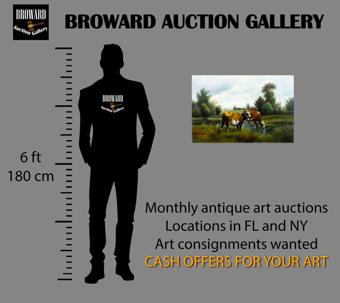 Henry Share (NY,CA,1853-1905) oil painting antique - 2