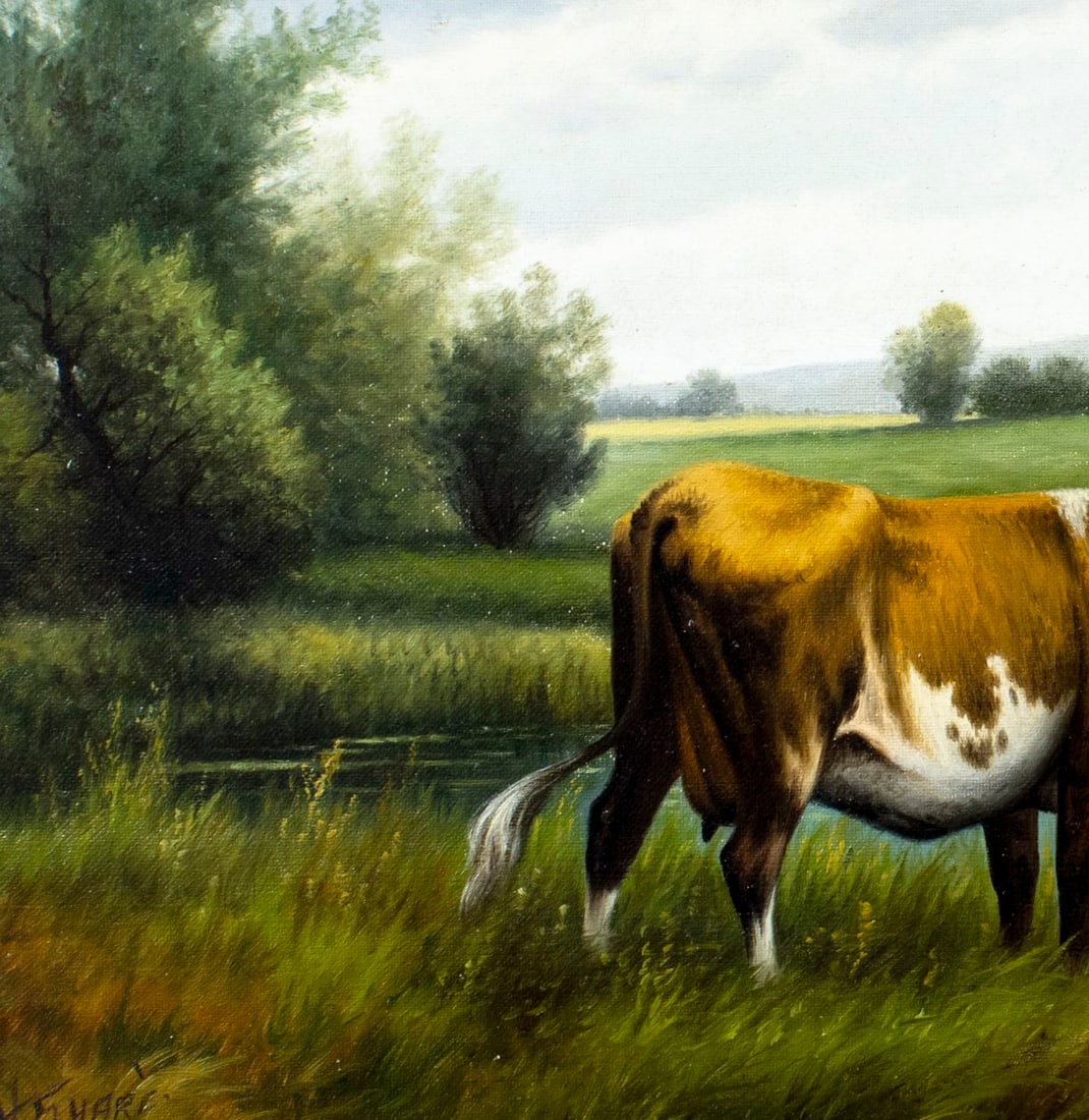 Henry Share (NY,CA,1853-1905) oil painting antique - 6