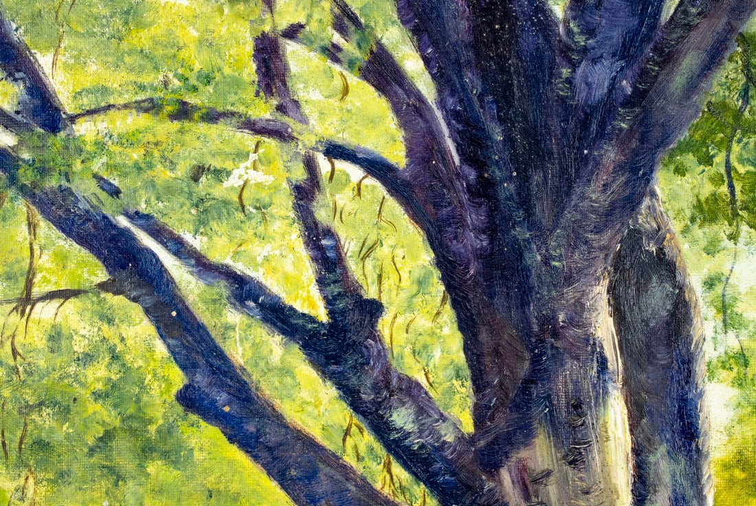 ATTRIB Albert Carson Armstrong (CA,1893-1955) oil painting - 9