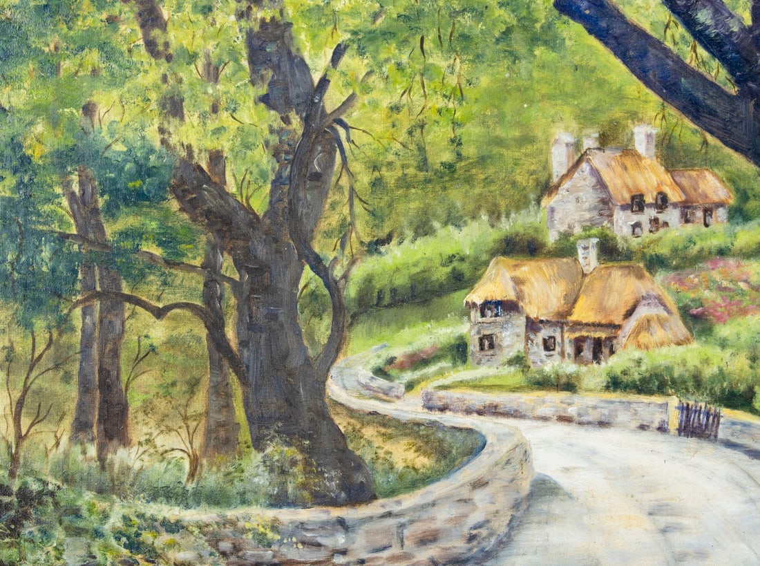 ATTRIB Albert Carson Armstrong (CA,1893-1955) oil painting - 6