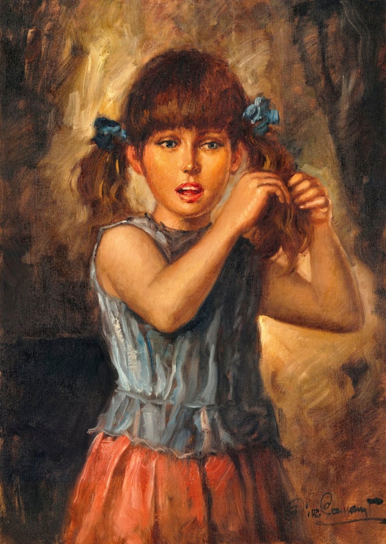 Pier Germani (Italy,20C) oil painting (1 of 13)