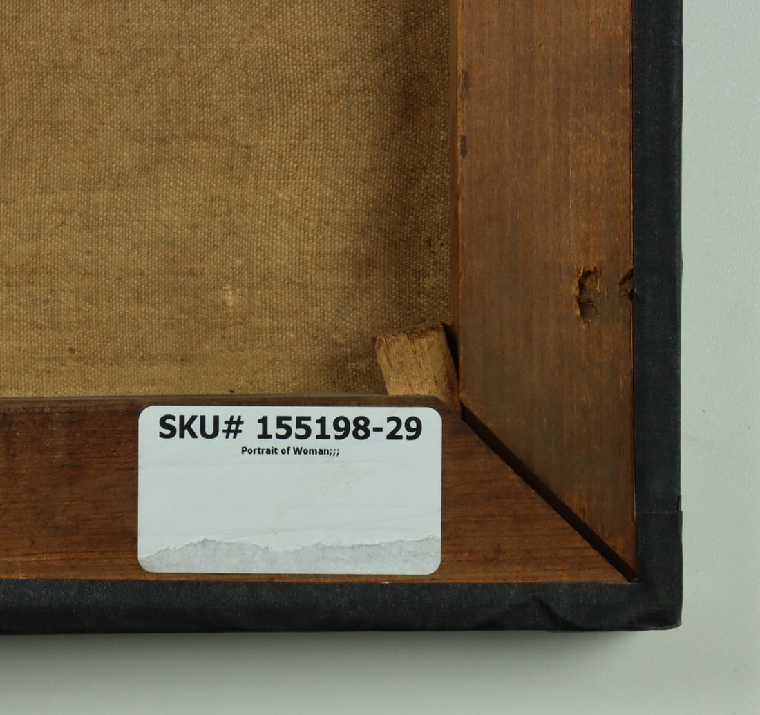 Antique 19C American oil painting - 10