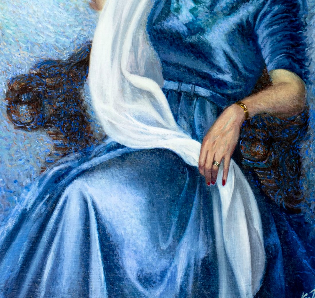 Nota Koslowsky (NY,Poland,1906-1972) oil painting - 7