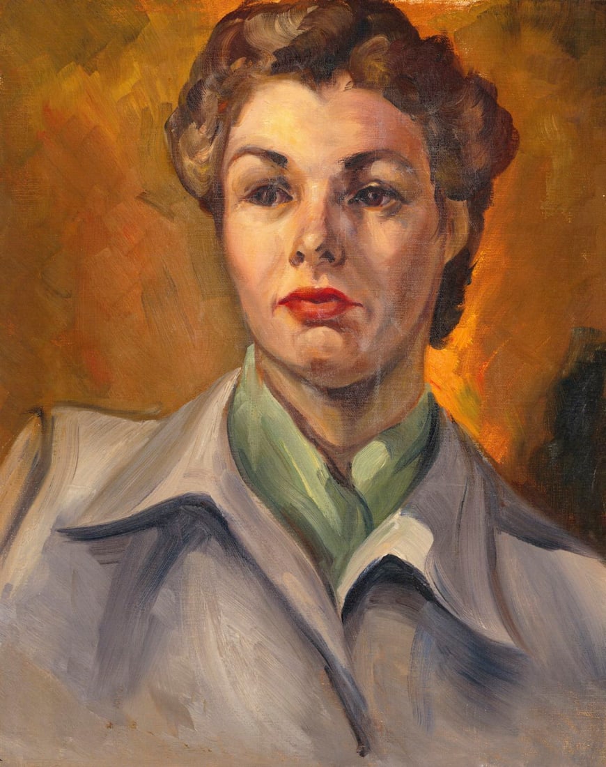 Charles Yeiser (NY,1925-2005) oil painting (1 of 12)