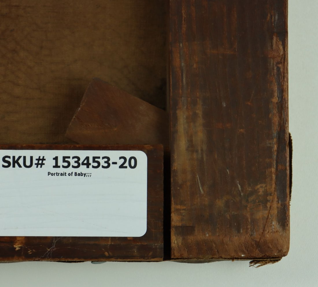 Antique 19C European oil painting - 11