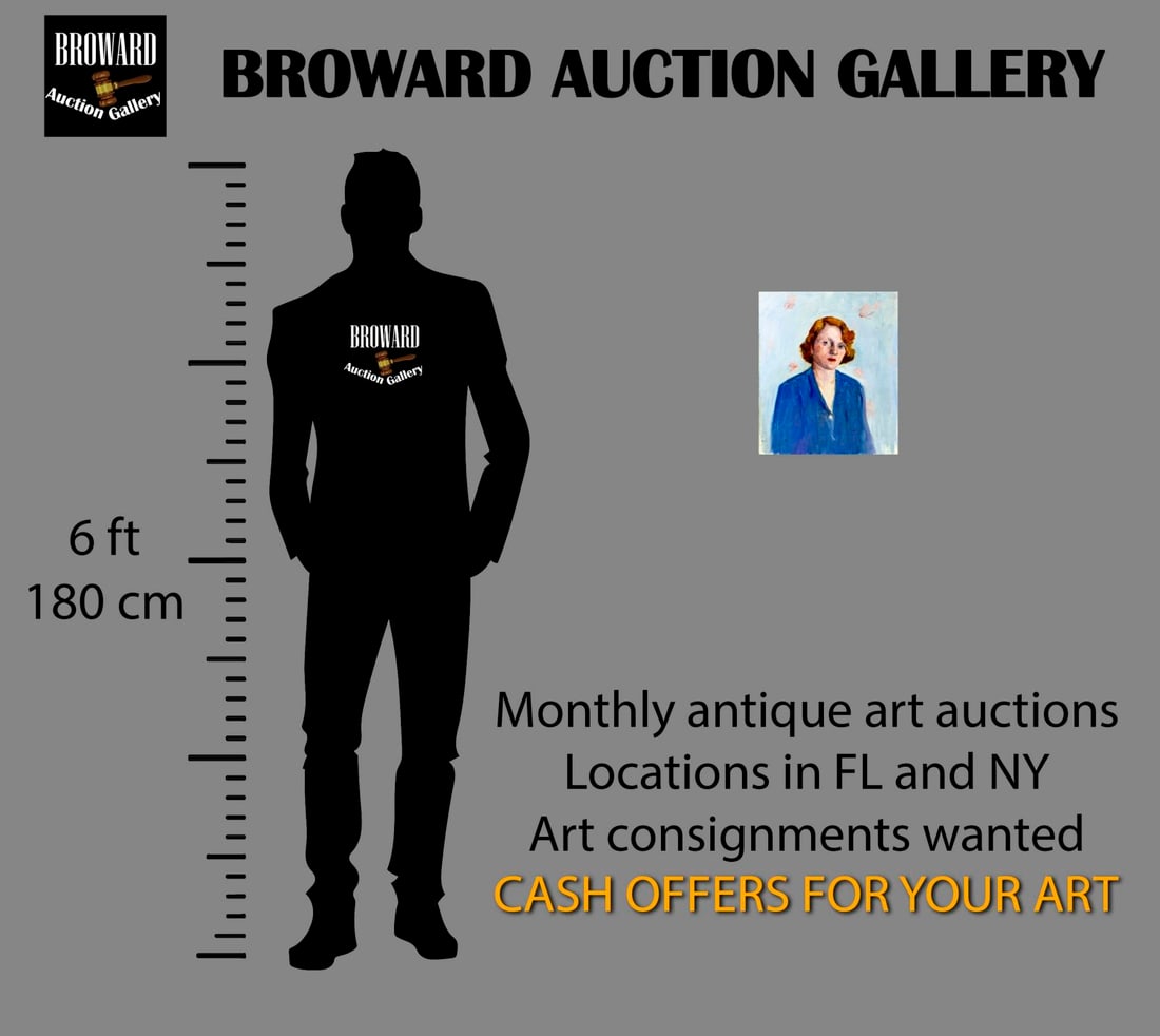 Helen DuMond (NY,CA,OR,1872-1968) oil painting - 2