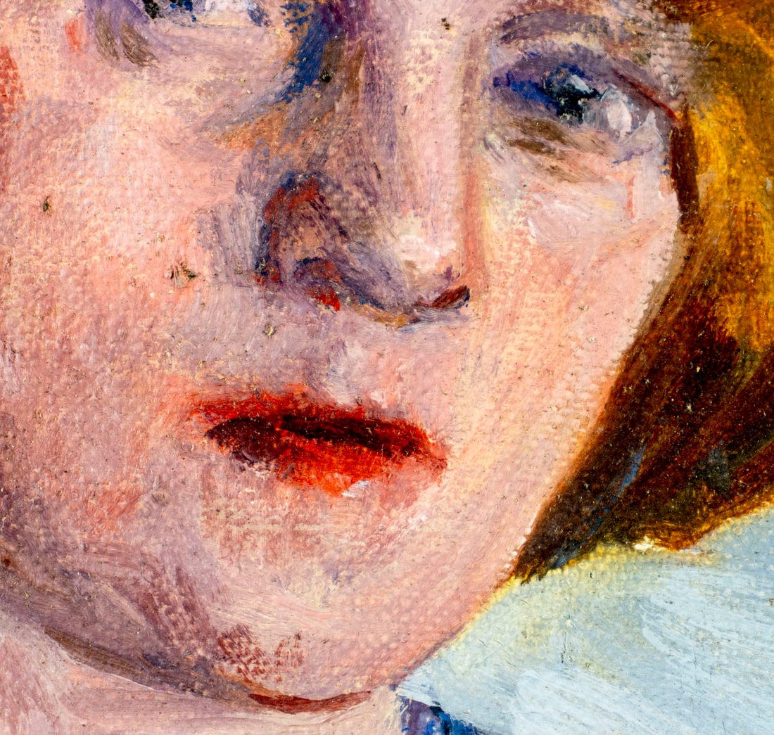 Helen DuMond (NY,CA,OR,1872-1968) oil painting - 7