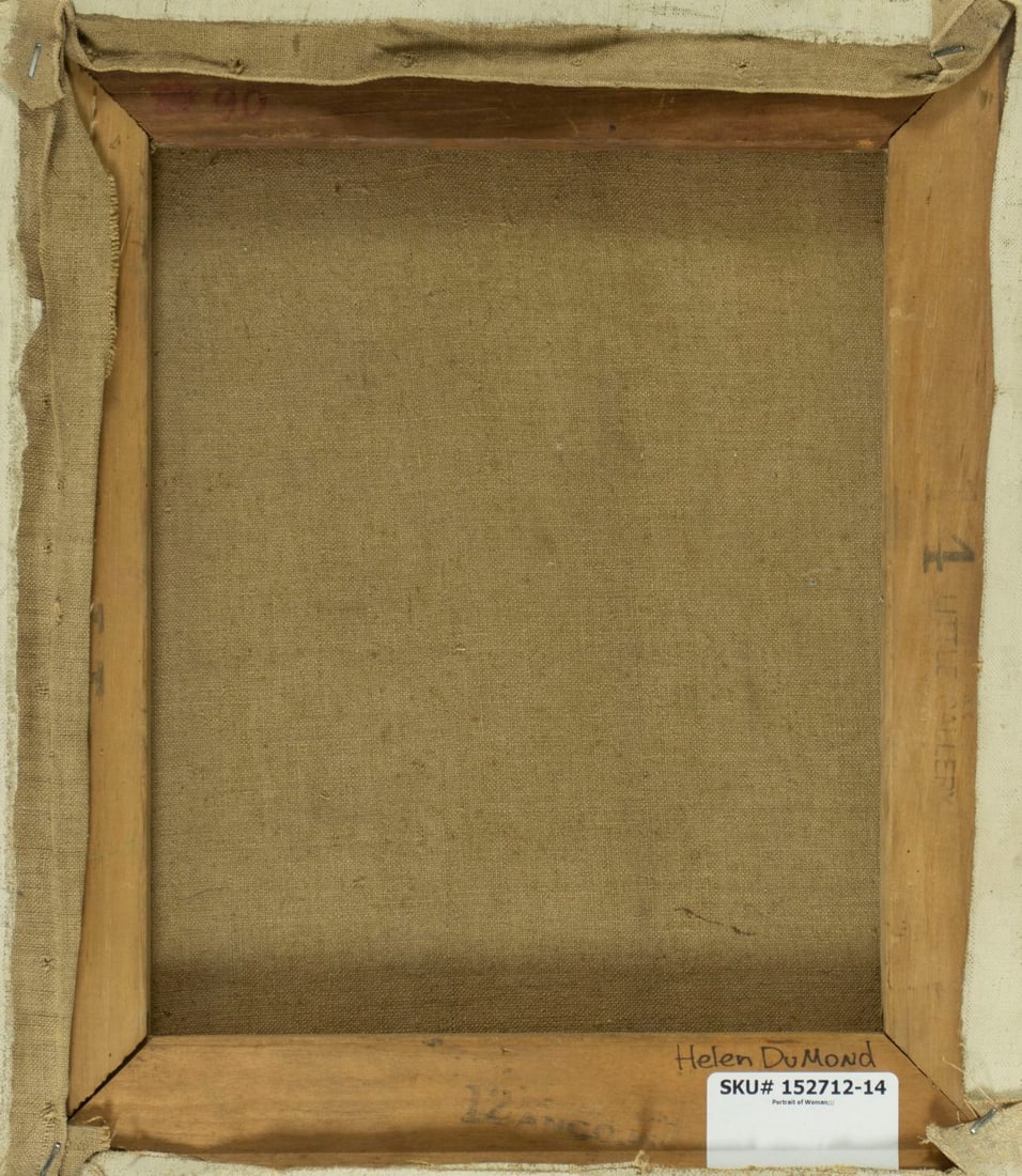 Helen DuMond (NY,CA,OR,1872-1968) oil painting - 8