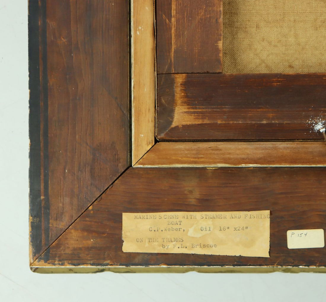 Carl Philipp Weber (PA,German,1849-1922) oil painting antique - 12