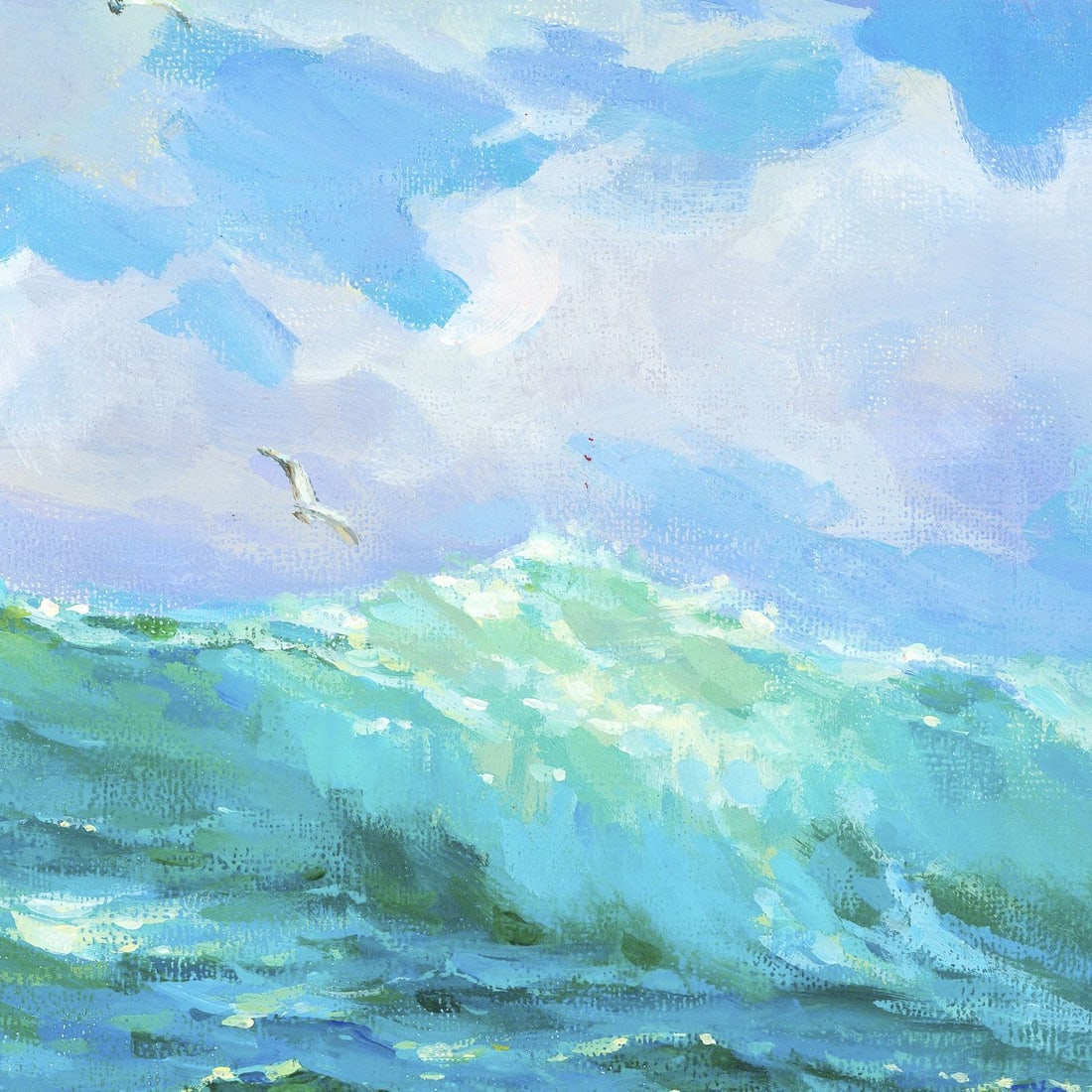 Olena Horbenko (Ukraine,20/21C) acrylic painting - 7