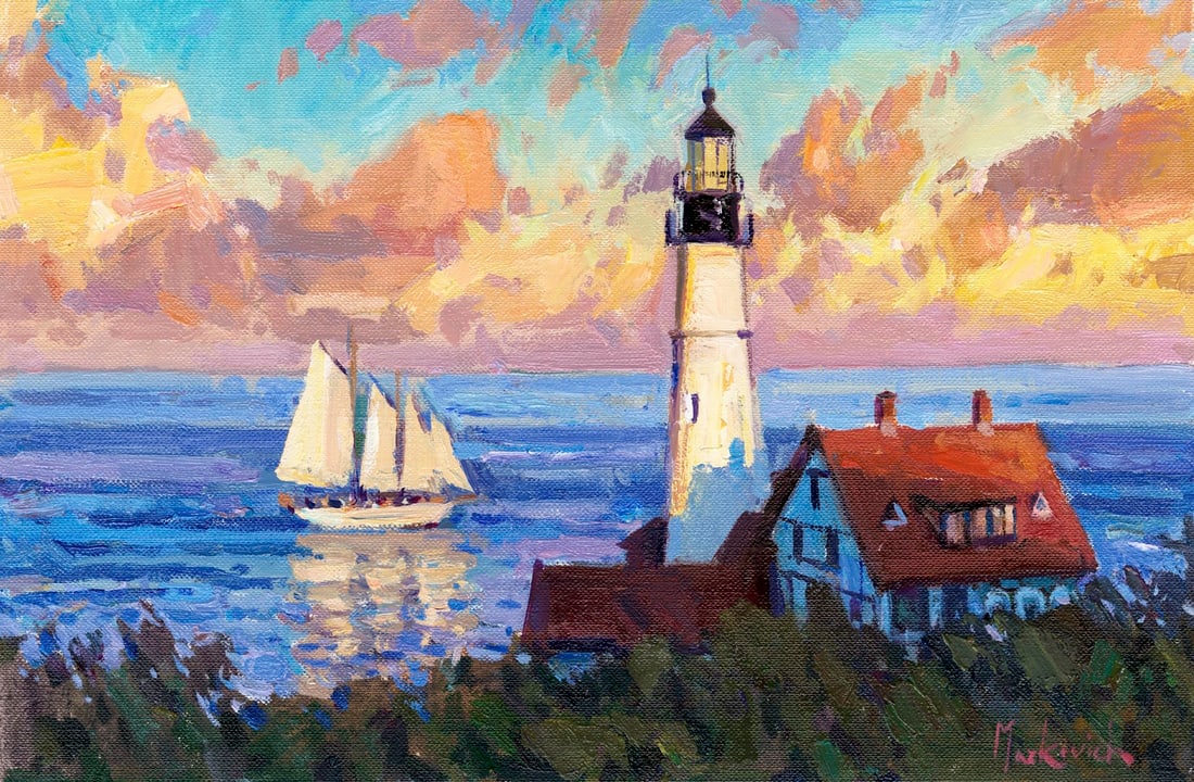 Olena Markovych (Ukraine,b 1987) oil painting (1 of 12)